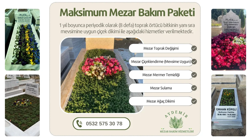 Maksimum Mezar Bakım Paketi